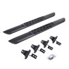Go Rhino | V-Series V3 Aluminum Side Steps and Mounting Brackets Kit - Textured Black - Wrangler (JL) 2.0T 2018