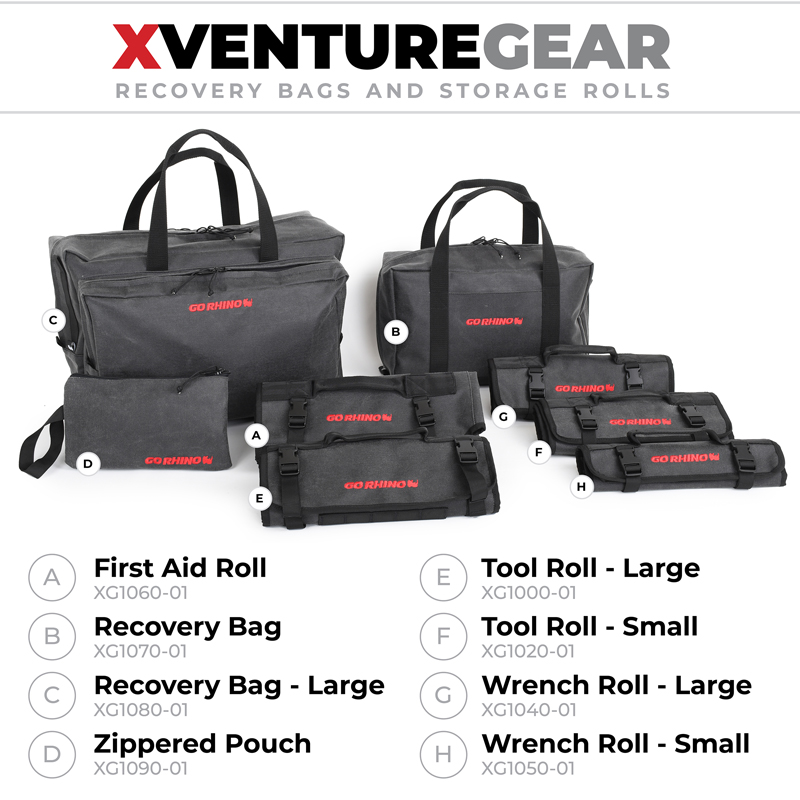 Go Rhino | Xventure Gear - Tool Roll - Small