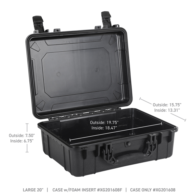 Go Rhino | Xventure Gear Hard Case - Large Box 20"