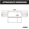 ARIES | Black Steel Grille Guard - Tacoma 2.7L / 3.5L 2016-2022
