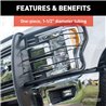 ARIES | Black Steel Grille Guard - F-150 2009-2014