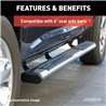 ARIES | Mounting Brackets for 6" Oval Side Bars - Chevrolet / GMC 2002-2020