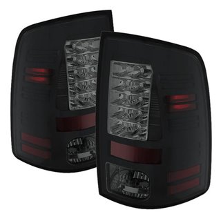 Spyder | Tail Lights - LED Bar Style - Black Smoke
