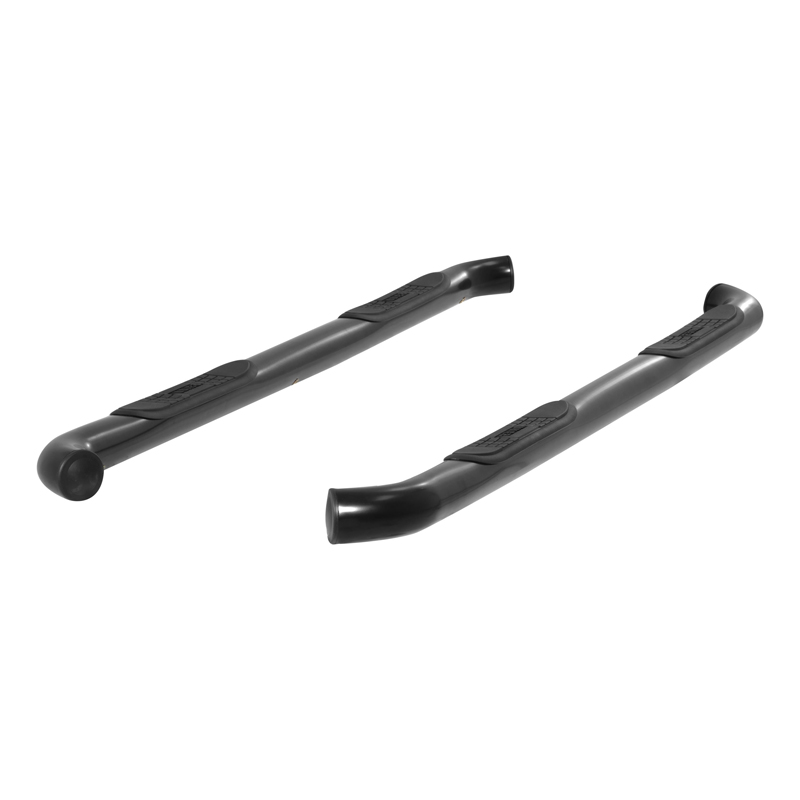 ARIES | 3" Round Black Steel Side Bars - Tacoma 2.7L / 3.5L / 4.0L 2005-2022