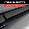 ARIES | 3" Round Black Steel Side Bars - F-150 2004-2014