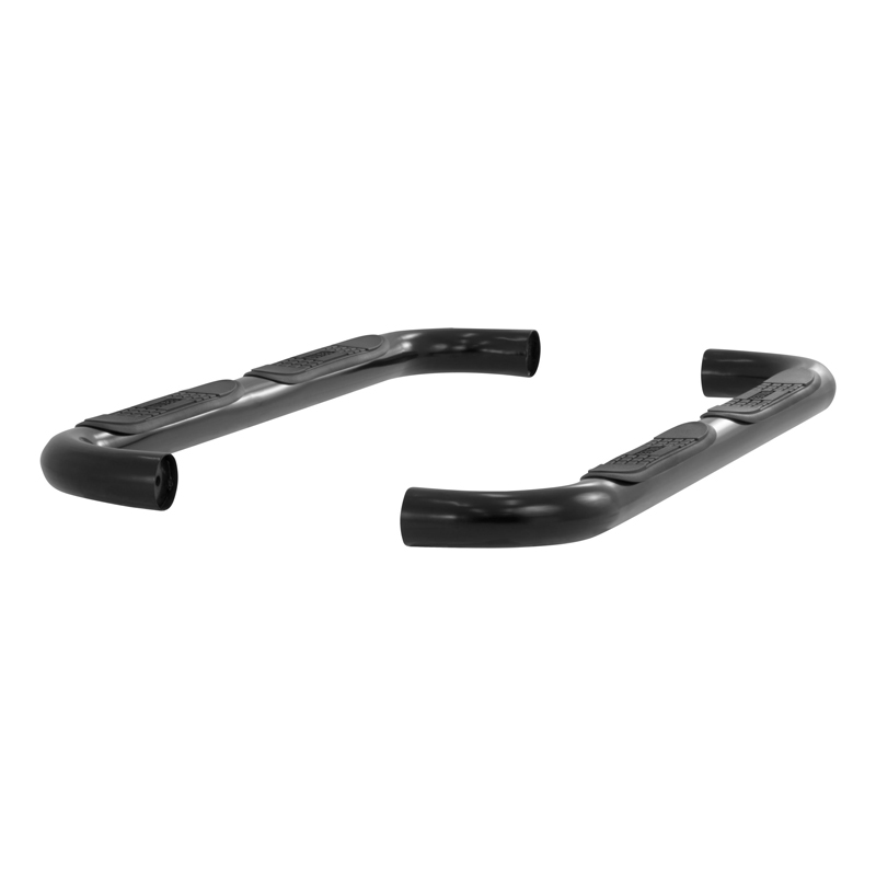 ARIES | 3" Round Black Steel Side Bars - Ford / Mazda 2000-2009