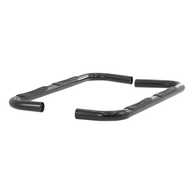ARIES | 3" Round Black Steel Side Bars - Explorer 4.0L / 4.9L 2000-2001