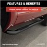 ARIES | 3" Round Black Steel Side Bars - Explorer 4.0L / 4.9L 2000-2001