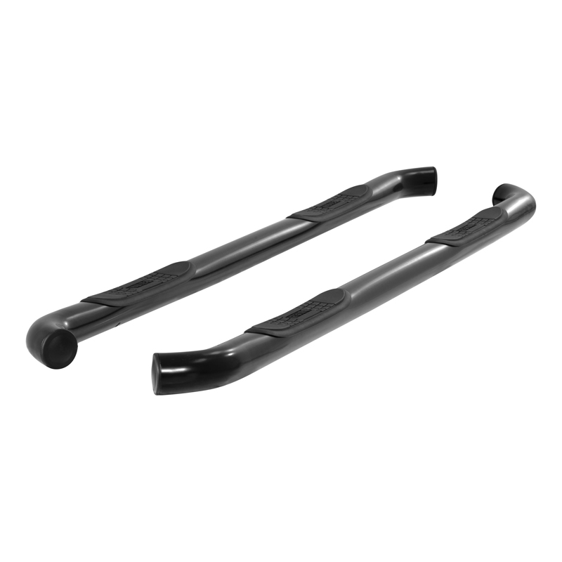ARIES | 3" Round Black Steel Side Bars - F-150 2009-2014