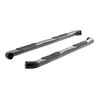 ARIES | 3" Round Black Steel Side Bars - F-150 / Lightning / F-250 / F-350 2015-2023