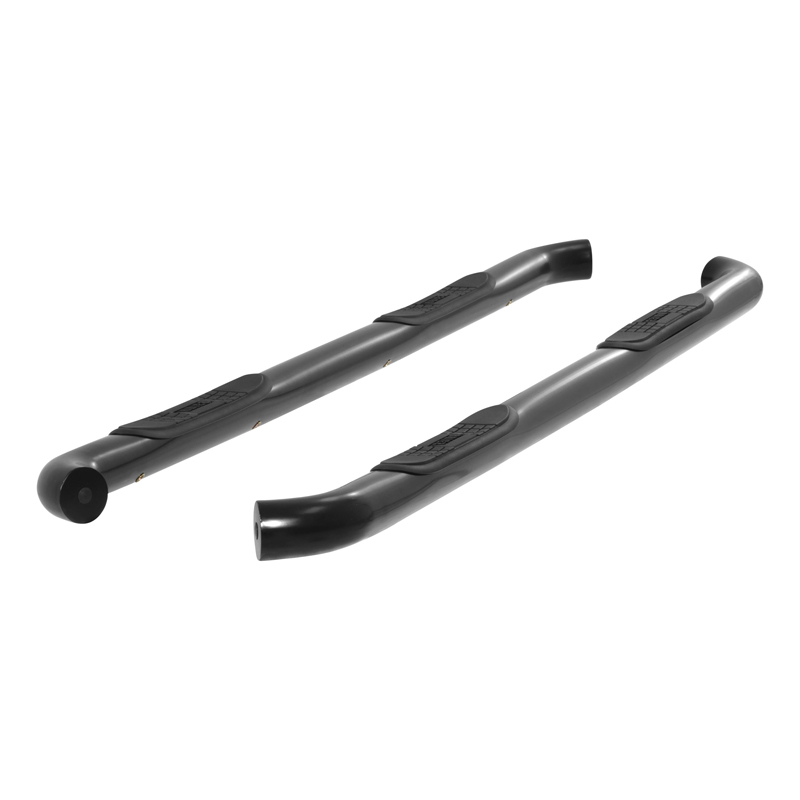 ARIES | 3" Round Black Steel Side Bars - Chevrolet / GMC 2007-2019