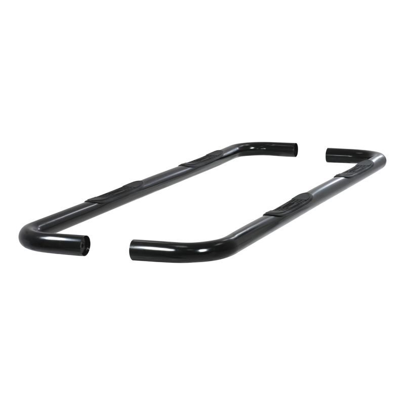 ARIES | 3" Round Black Steel Side Bars - Ram 2500 / 3500 2006-2022