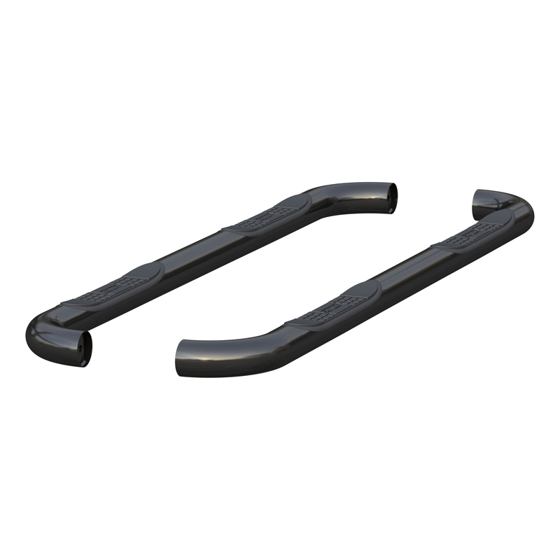 ARIES | 3" Round Black Steel Side Bars - Ram 1500 / Classic 2009-2022