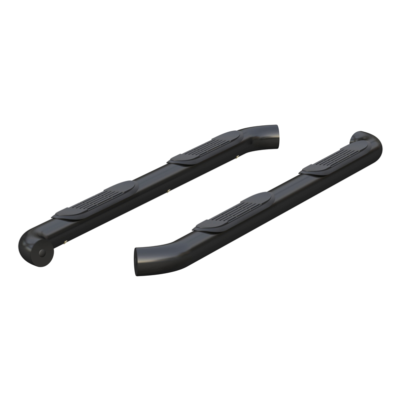 ARIES | 3" Round Black Steel Side Bars - Bronco 2.3T / 2.7T / 3.0T 2021-2022