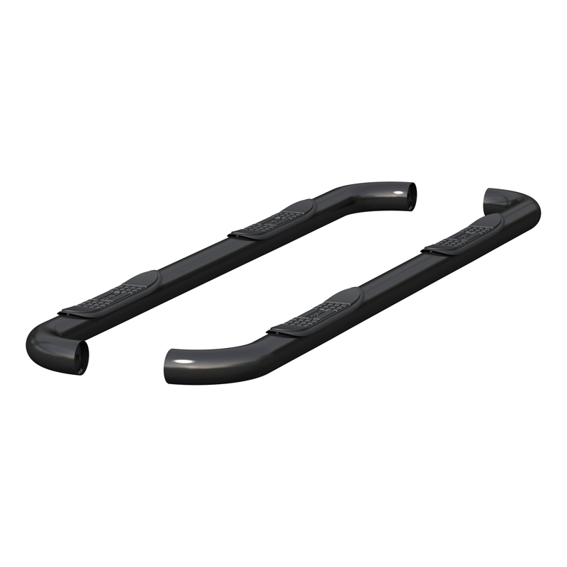 ARIES | 3" Round Black Stainless Side Bars - Ram 1500 / Classic / 2500 / 3500 2009-2022