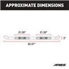 ARIES | 3" Round Black Stainless Side Bars - Ram 1500 / Classic / 2500 / 3500 2009-2022