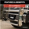 ARIES | Polished Stainless Grille Guard - Ram 1500 / Classic 2009-2022