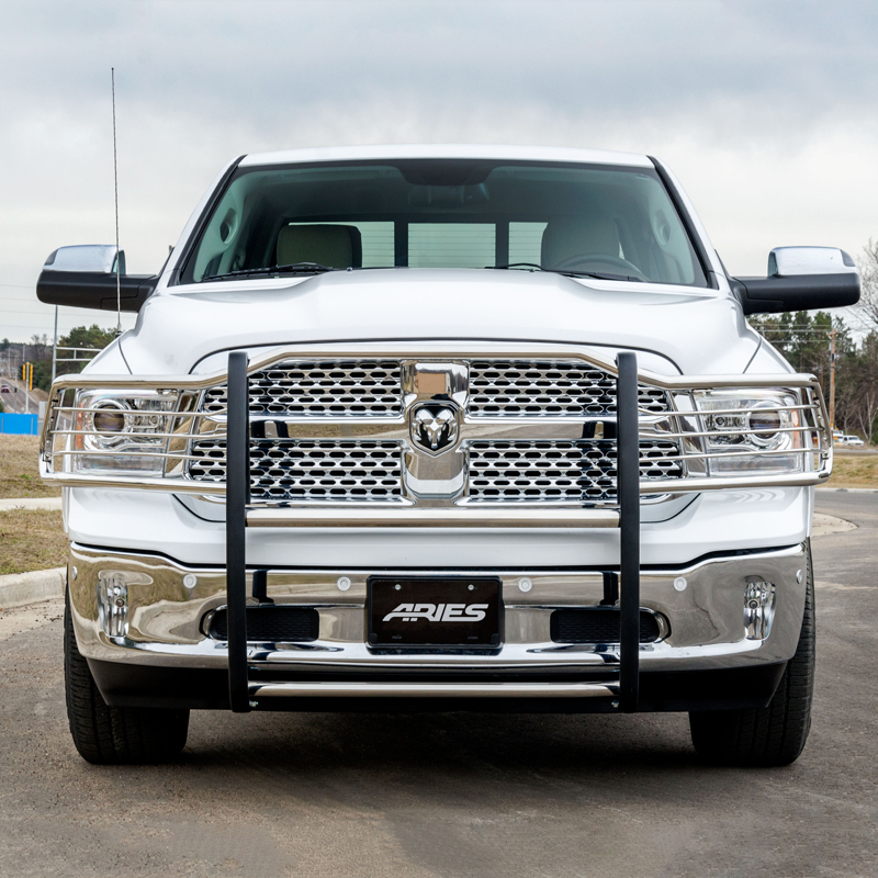 ARIES | Polished Stainless Grille Guard - Ram 1500 / Classic 2009-2022