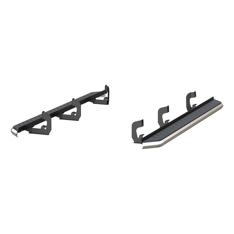 ARIES | AeroTread 5" x 76" Polish Stainless Running Boards - Escalade / TahoeYukon 2007-2020