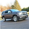 ARIES | AeroTread 5" x 76" Polish Stainless Running Boards - Escalade / TahoeYukon 2007-2020