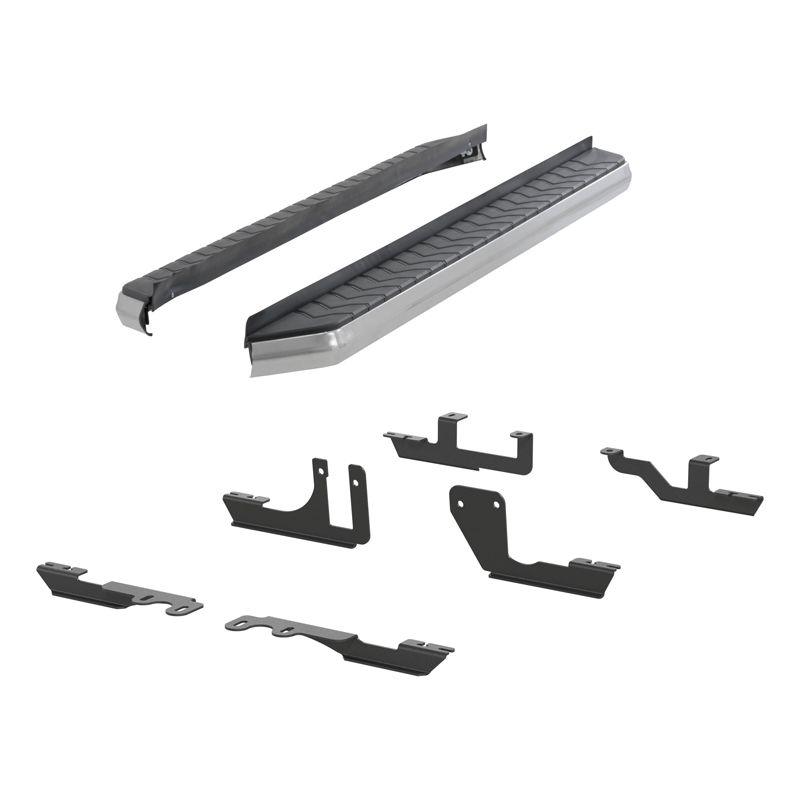 ARIES | AeroTread 5" x 76" Polished Stainless Running Boards - Traverse / Acadia / Acadia Limited 3.6L 2009-2017