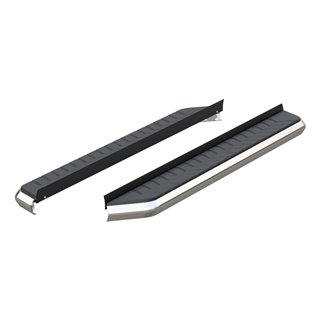 ARIES | AeroTread 5" x 67" Polished Stainless Running Boards (No Brackets) - Chevrolet / GMC / Honda / Hyundai / Jeep / Kia / To