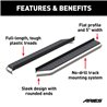 ARIES | AeroTread 5" x 67" Polished Stainless Running Boards (No Brackets) - Chevrolet / GMC / Honda / Hyundai / Jeep / Kia / To