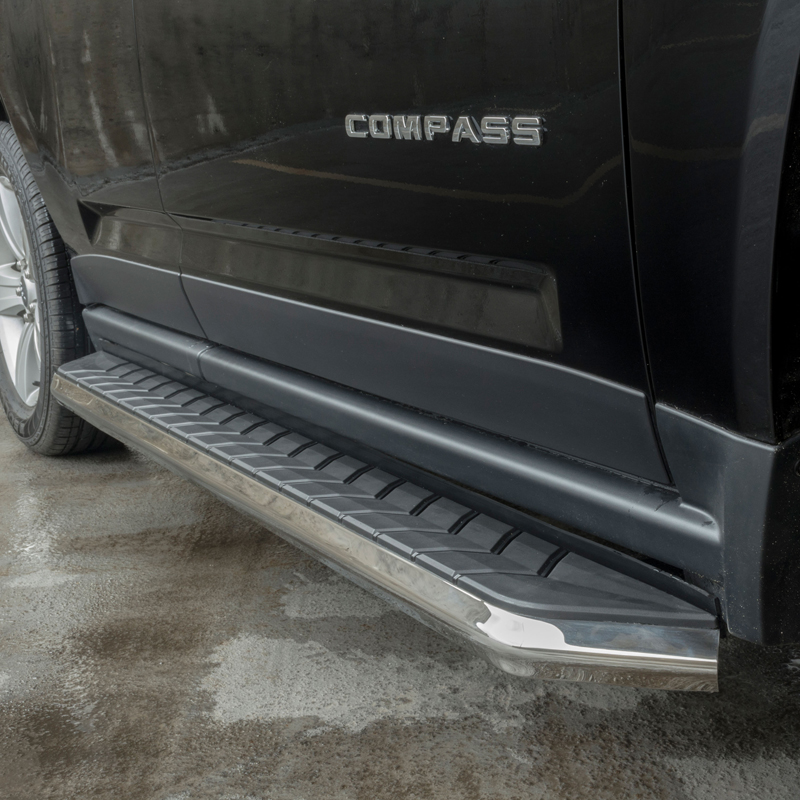 ARIES | AeroTread 5" x 67" Polished Stainless Running Boards (No Brackets) - Chevrolet / GMC / Honda / Hyundai / Jeep / Kia / To