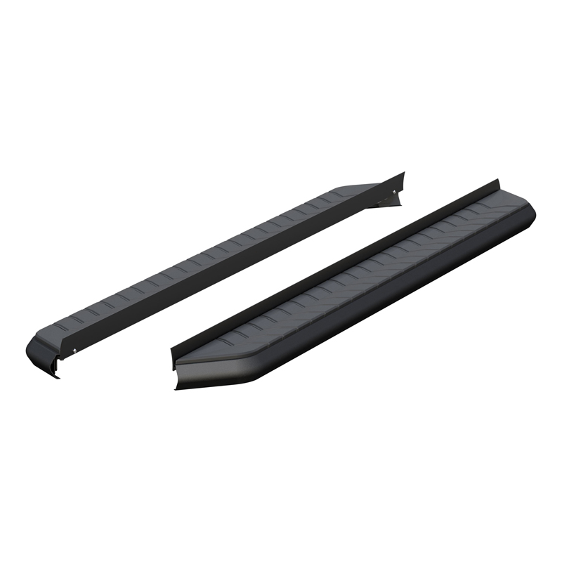 ARIES | AeroTread 5" x 76" Black Stainless Running Boards (No Brackets) - Buick / Cadillac / Chevrolet / Ford / GMC 2007-2021