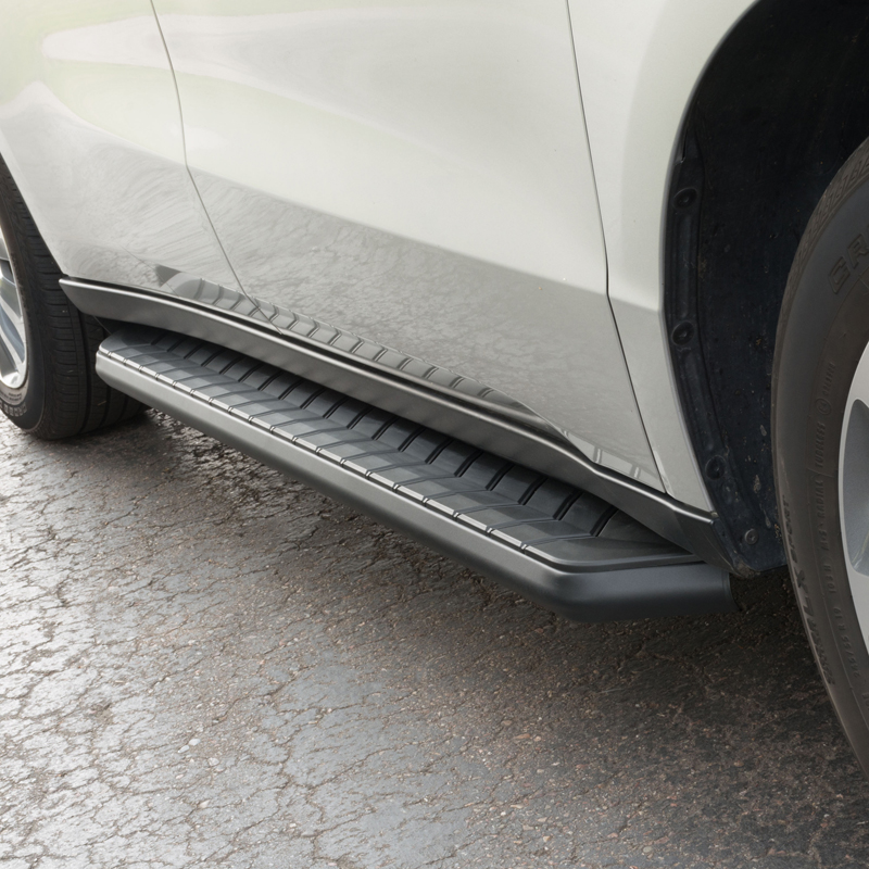 ARIES | AeroTread 5" x 76" Black Stainless Running Boards (No Brackets) - Buick / Cadillac / Chevrolet / Ford / GMC 2007-2021