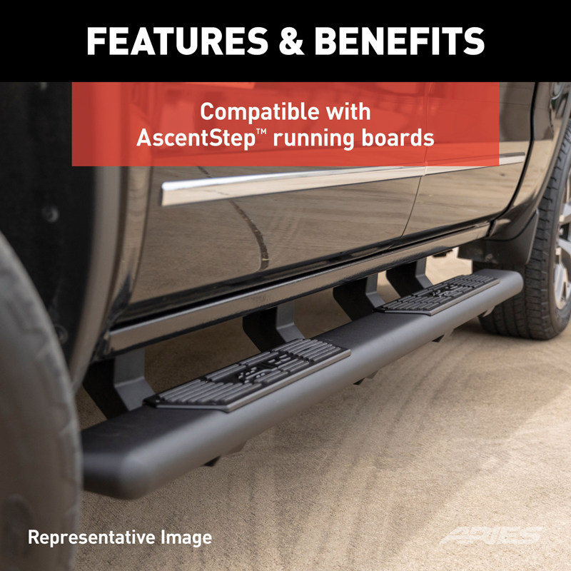ARIES | VersaTrac Mounting Brackets - Silverado / Sierra 2500 HD / 3500 HD 6.6L 2007-2019