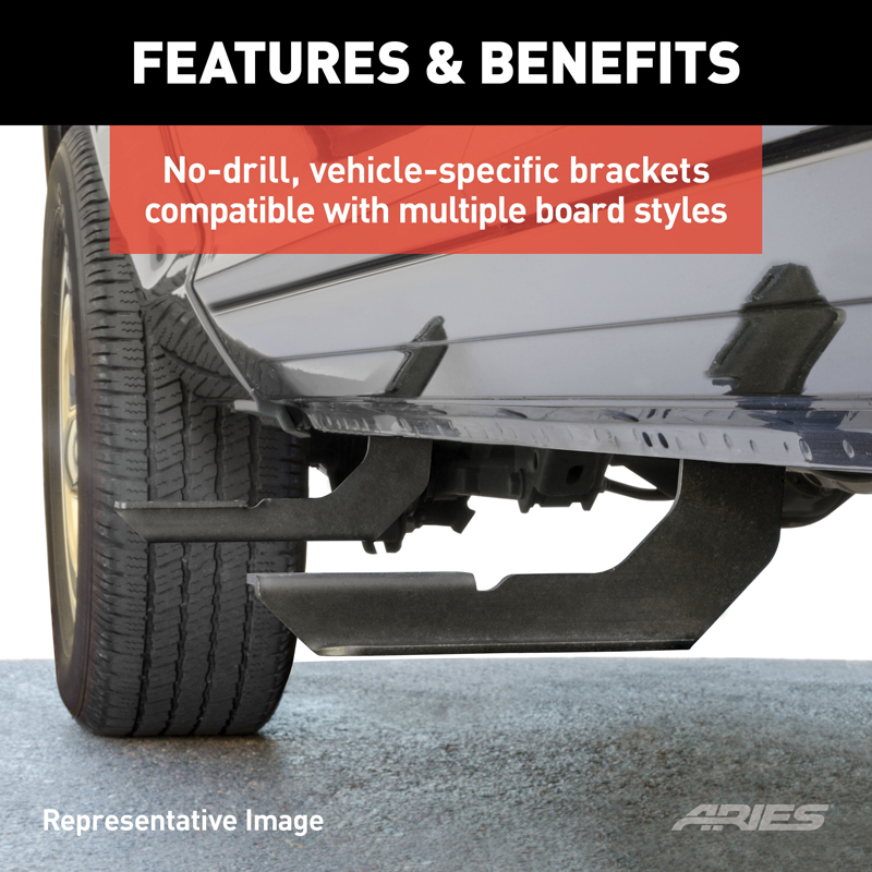 ARIES | VersaTrac Mounting Brackets - Durango 2011-2022