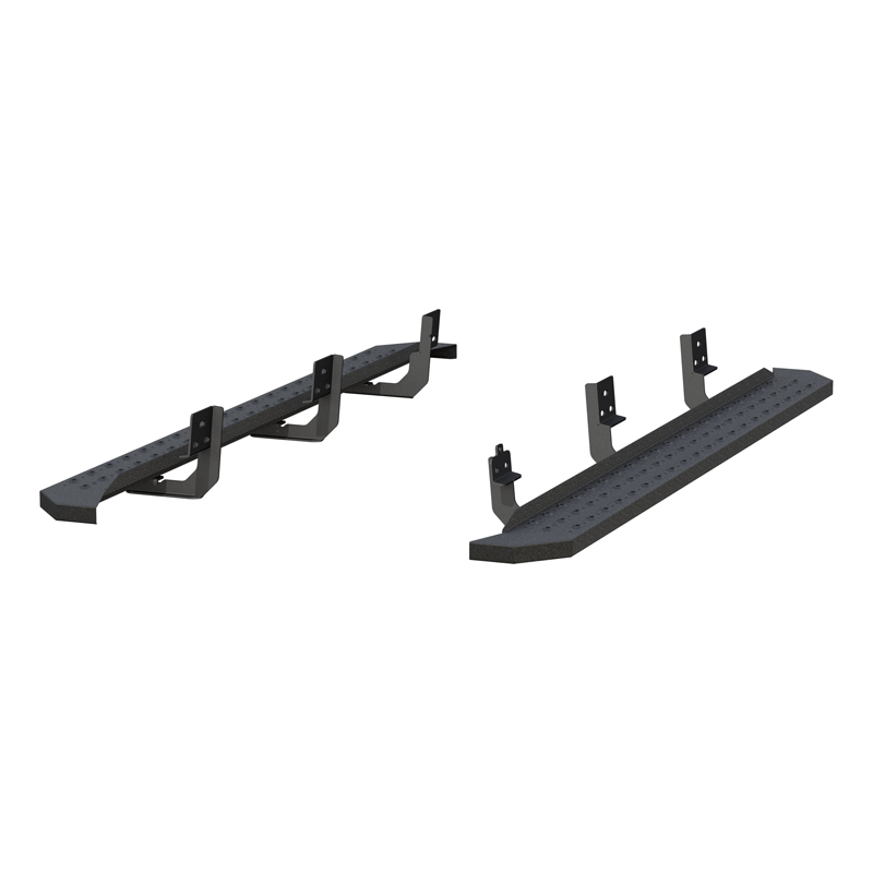 ARIES | RidgeStep 6-1/2" x 85" Black Steel Running Boards - Ram 1500 / Classic / 2500 / 3500 2011-2022