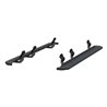 ARIES | RidgeStep 6-1/2" x 91" Black Steel Running Boards - F-150 / Lightning / F-250 / F-350 2015-2023