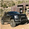 ARIES | RidgeStep 6-1/2" x 53" Black Steel Running Boards - F-150 / F-250 / F-350 2015-2023