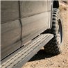 ARIES | RidgeStep 6-1/2" x 53" Black Steel Running Boards - F-150 / F-250 / F-350 2015-2023