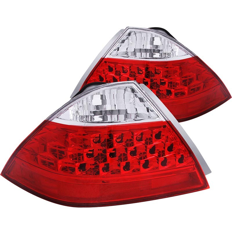 ANZO | Taillights Red/Clear - Accord 2.4L / 3.0L 2006-2007