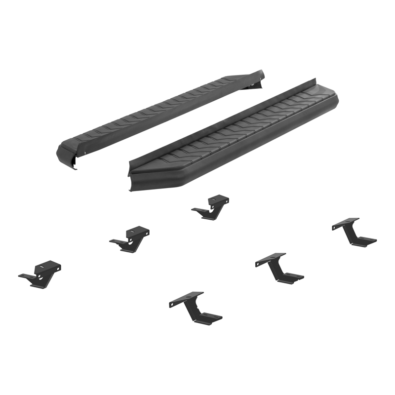 ARIES | AeroTread 5" x 67" Black Stainless Running Boards - Grand Cherokee 3.0L / 3.6L / 5.7L 2011-2022