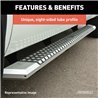 ARIES | AdvantEDGE 5-1/2" x 85" Chrome Aluminum Side Bars - Titan / XD 5.6L / 5.0L 2004-2022