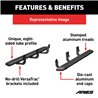 ARIES | AdvantEDGE 5-1/2" x 85" Black Aluminum Side Bars - Colorado / Canyon 2015-2022