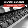 ARIES | AdvantEDGE 5-1/2" x 85" Black Aluminum Side Bars - Colorado / Canyon 2015-2022