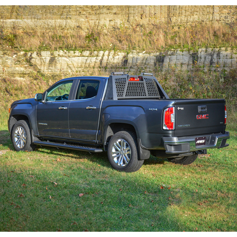 ARIES | AdvantEDGE 5-1/2" x 85" Black Aluminum Side Bars - Colorado / Canyon 2015-2022