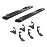 ARIES | 6" x 85" Black Aluminum Oval Side Bars - Tacoma 2.7L / 3.5L / 4.0L 2005-2022
