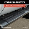 ARIES | 6" x 85" Black Aluminum Oval Side Bars - Tacoma 2.7L / 3.5L / 4.0L 2005-2022