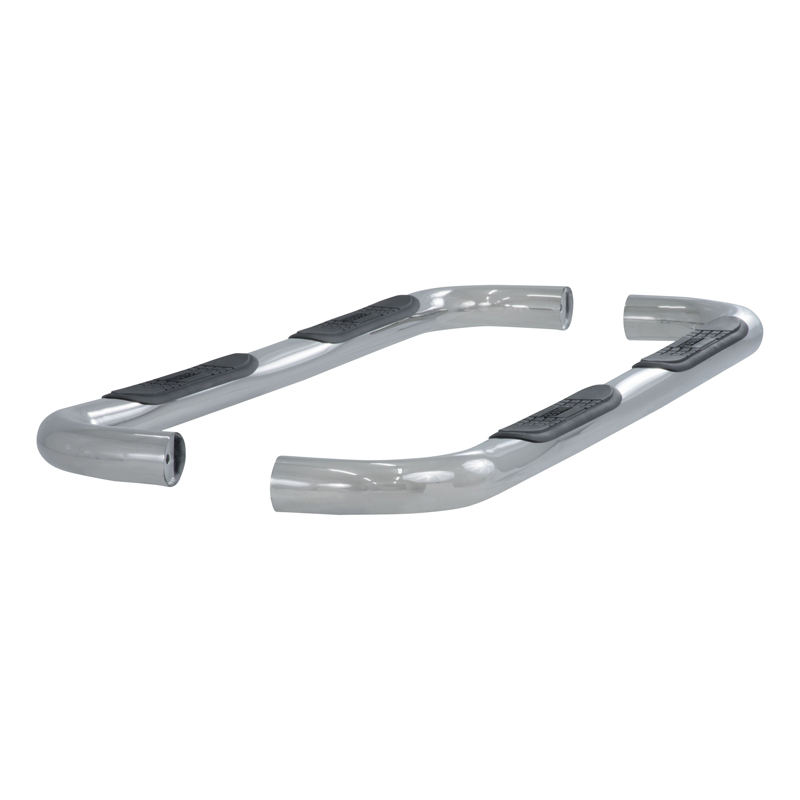 ARIES | 3" Round Polished Stainless Side Bars - 4Runner Limited / SR5 2.7L / 4.0L 2010-2018