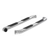ARIES | 3" Round Polished Stainless Side Bars - F-150 / F-250 / F-350 2015-2023