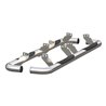 ARIES | 3" Round Polished Stainless Side Bars - H2 6.0L / 6.2L 2003-2009