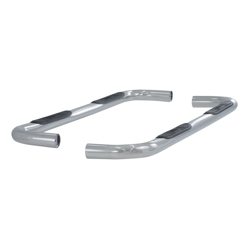 ARIES | 3" Round Polished Stainless Side Bars - Ram 1500 / 2500 / 3500 2002-2009