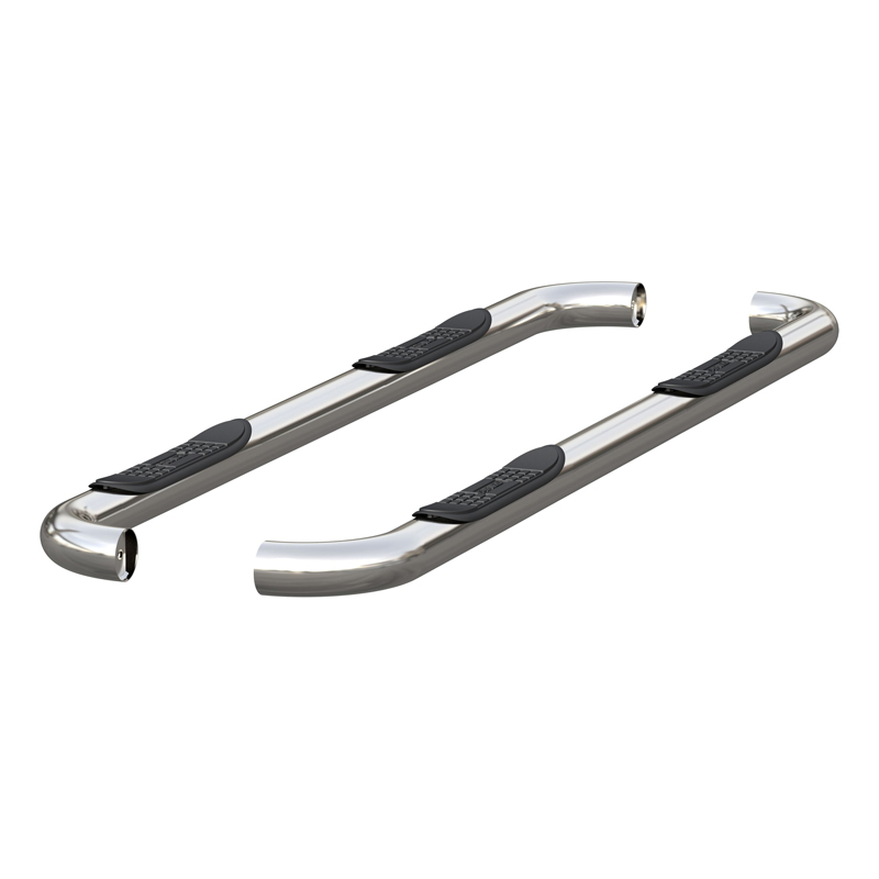 ARIES | 3" Round Polished Stainless Side Bars - Ram 1500 / Classic / 2500 / 3500 2009-2022