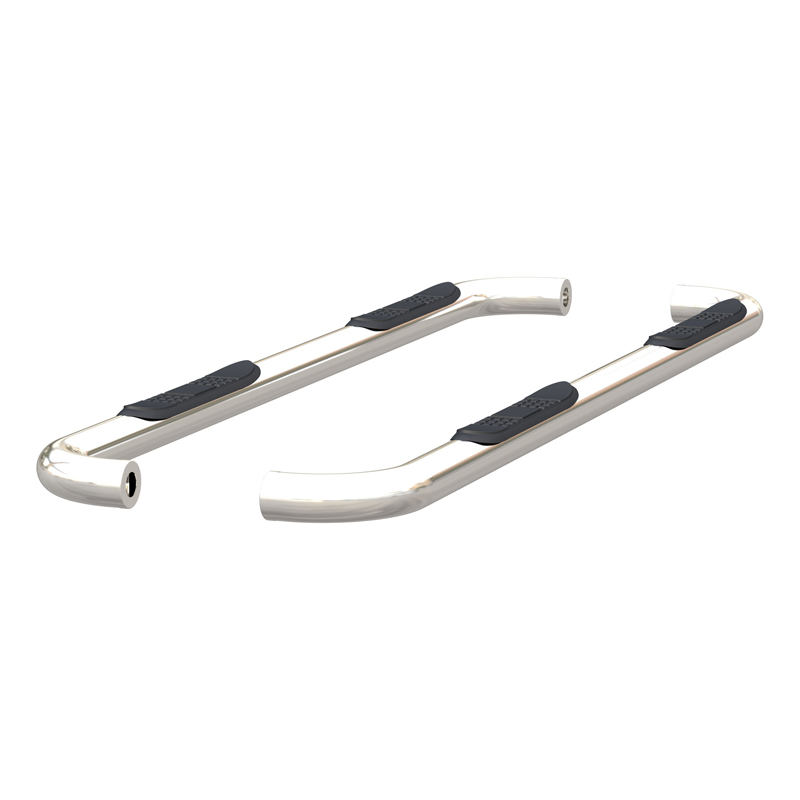 ARIES | 3" Round Polished Stainless Side Bars - Ram 1500 2019-2022